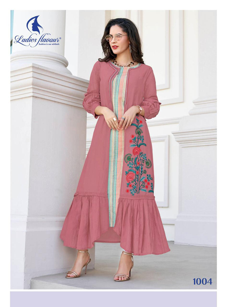 Life Style Vol-4 South Cotton Stripes Kurti Life Style Vol-4 South Cotton Stripes Kurti